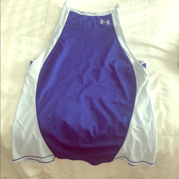 Blue sleeveless under armor tank - Picture 1 of 2